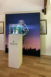 Deacons Rolex Whatley Manor Event Display